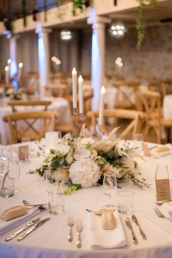 Centre de table pour mariage