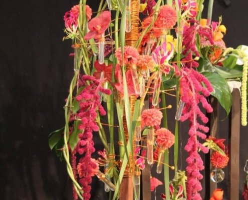 Décoration du stand MAF