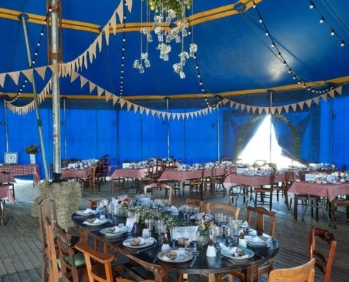 Décoration du lieu de réception